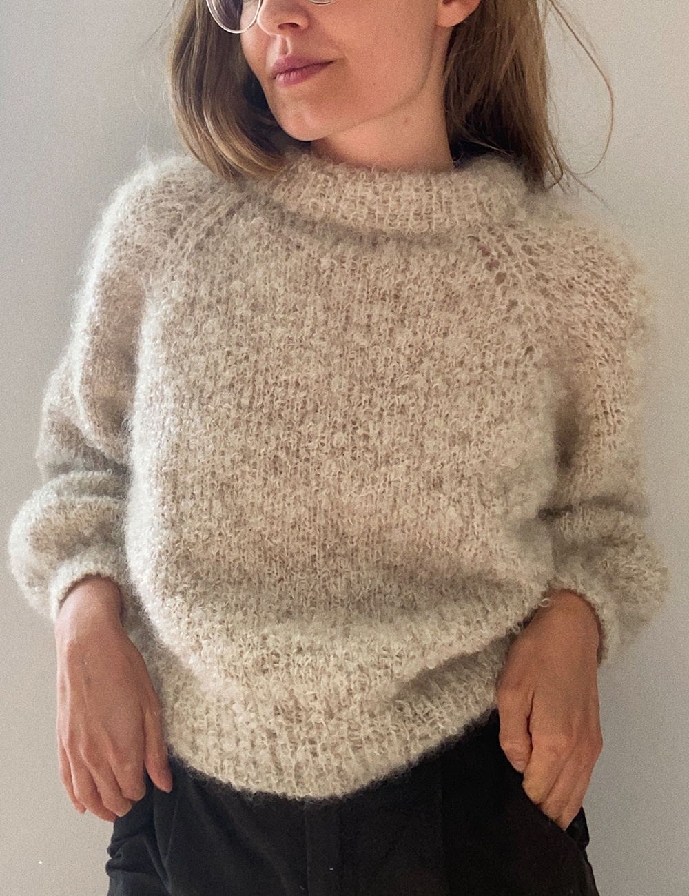 Boucle Sweater Pattern - leKnit - Lene Holme Samsoe - (UK)
