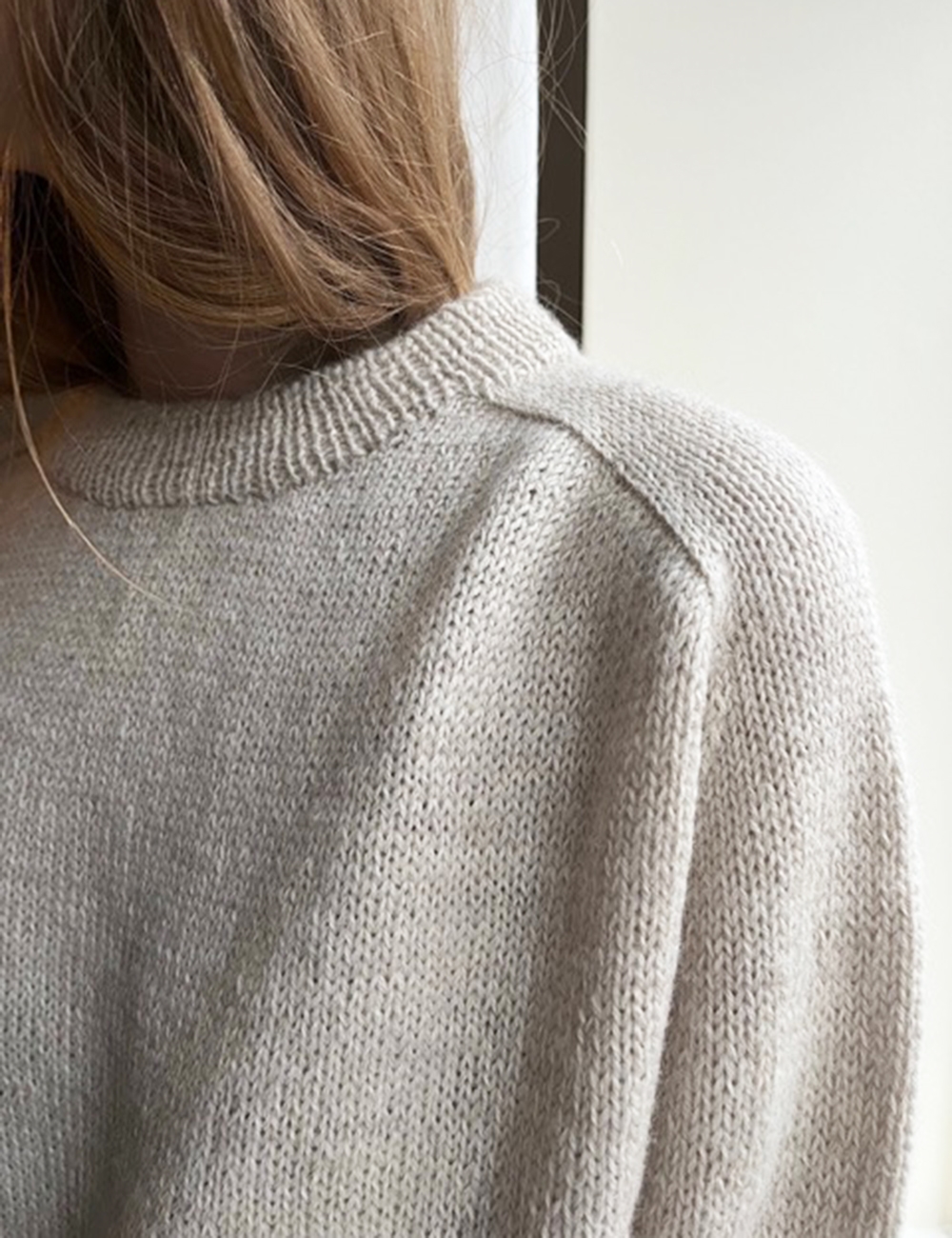 Boyfriend sweater knitting pattern (english) - Leknit