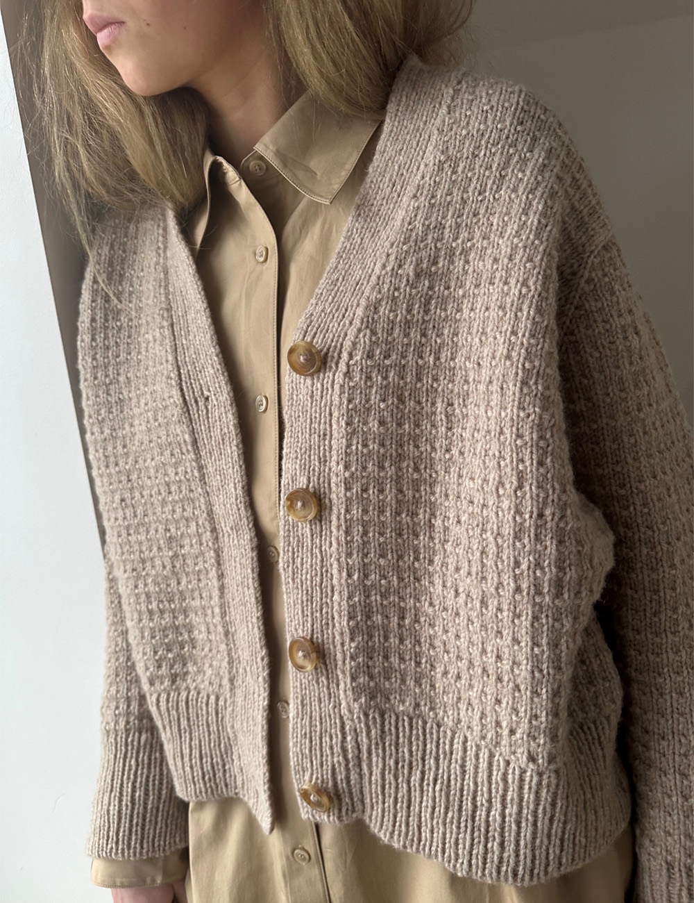 Caia Cardigan knitting pattern (english) - leknit