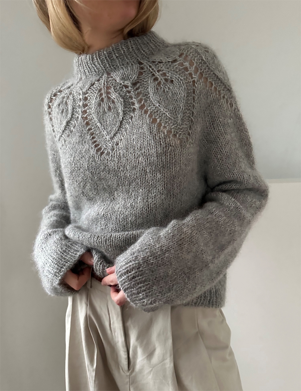 Dahlia Sweater knitting pattern (english) - leknit