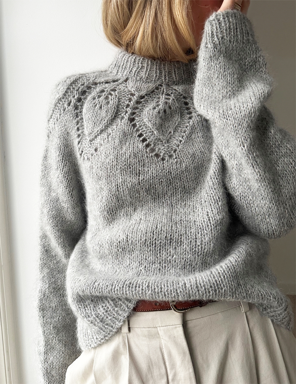 Dahlia Sweater knitting pattern (english) - leknit