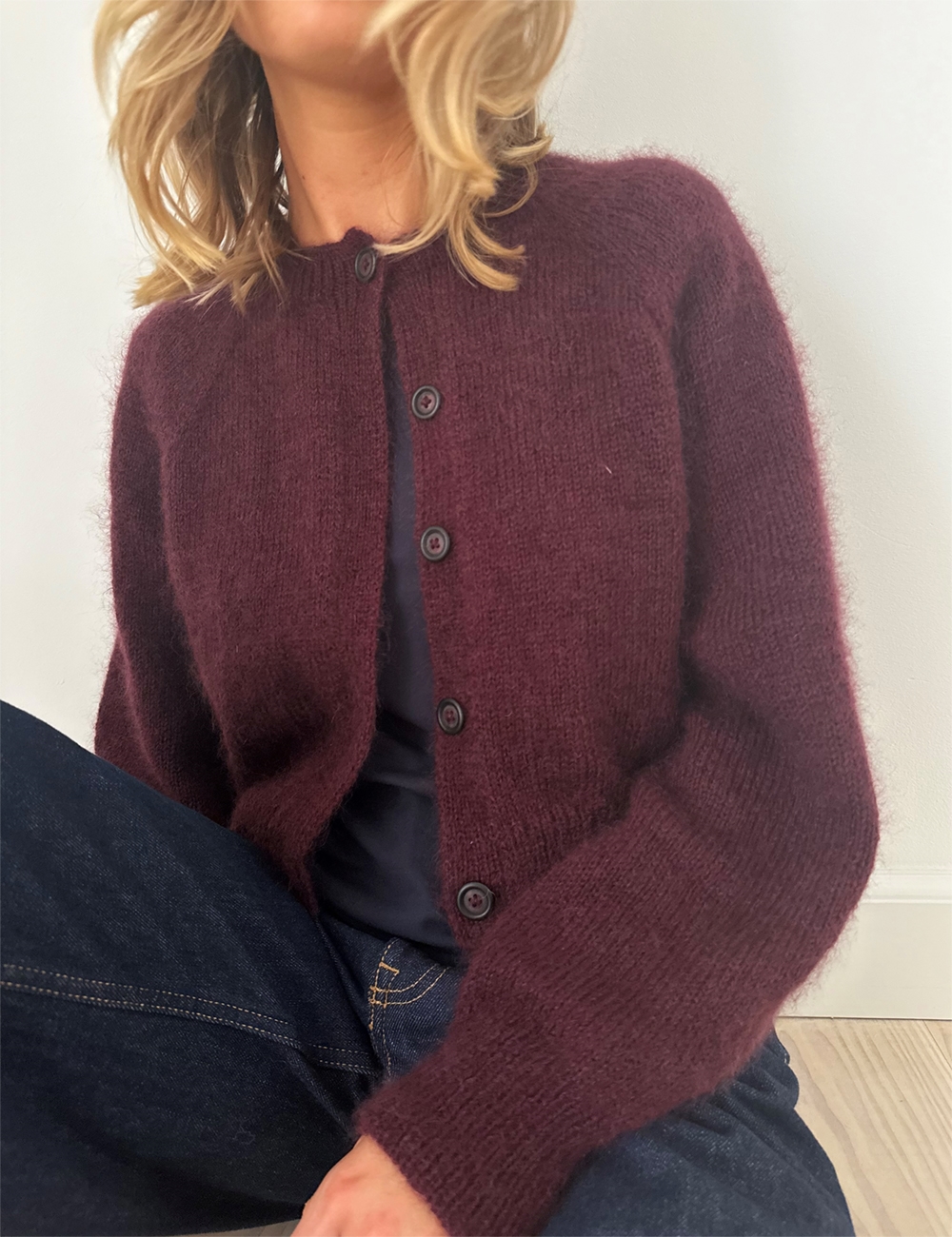 カーディガン Lochie - old hand knit cardigan Lochie - old hand knit cardiganの通販 by こはる's shop