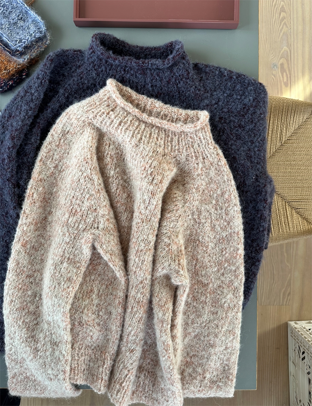 Foundation Sweater knitting pattern - leknit (english)