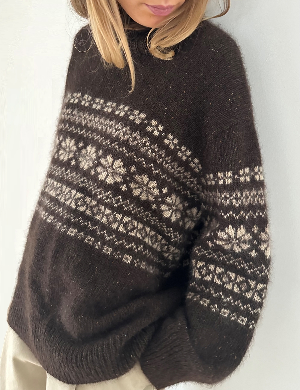 Harriet Sweater knitting pattern (english) - leknit