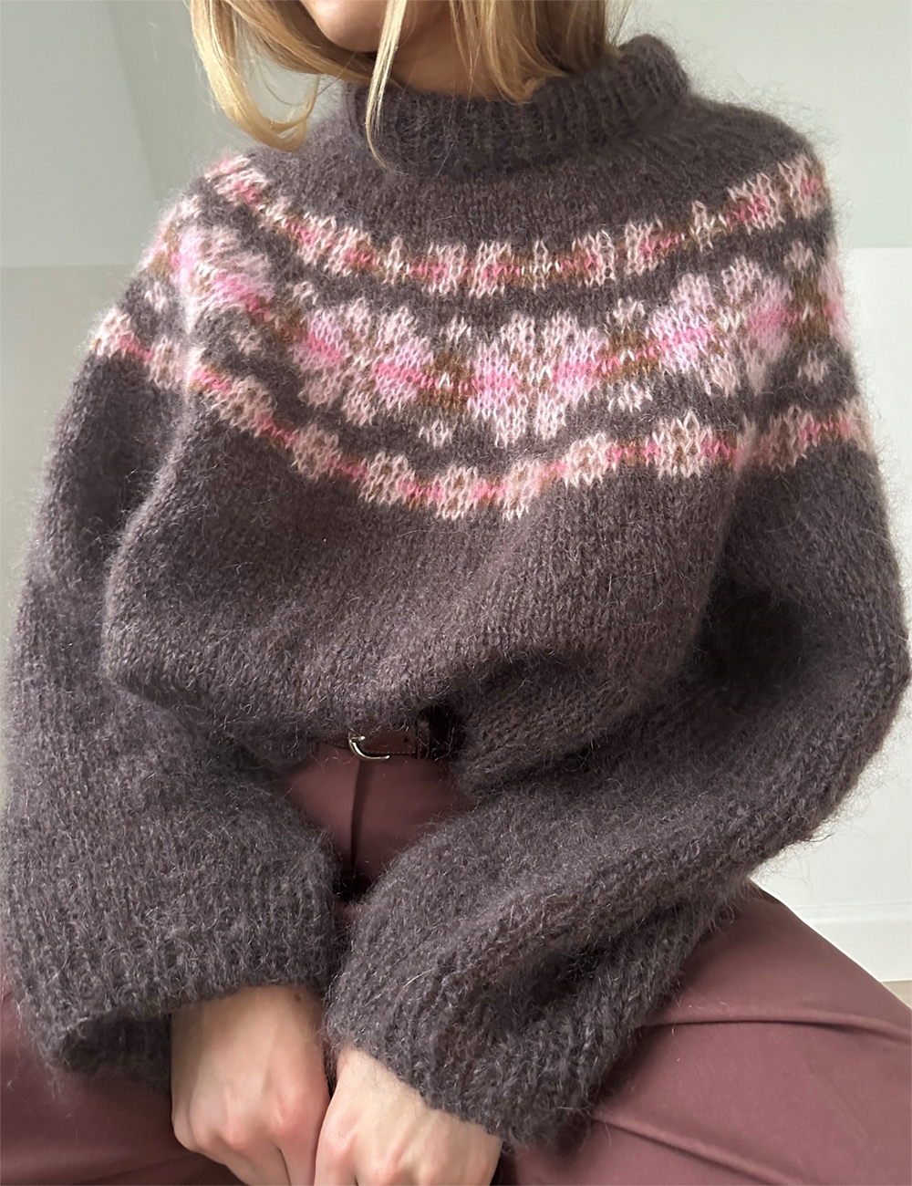 Margaret Sweater knitting pattern (english) - leknit