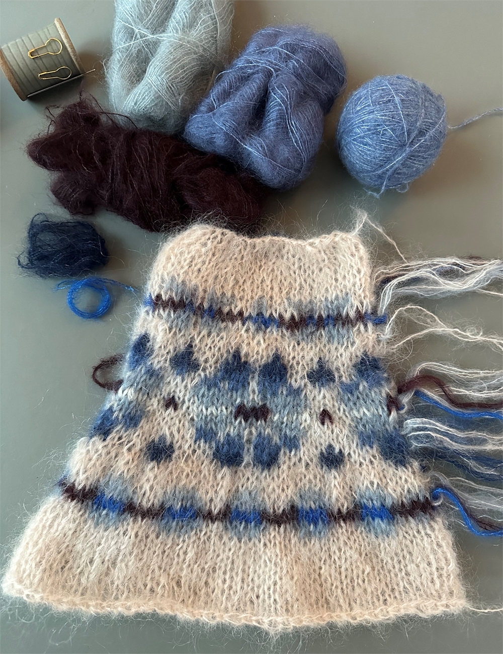 Margaret Sweater knitting pattern (english) - leknit
