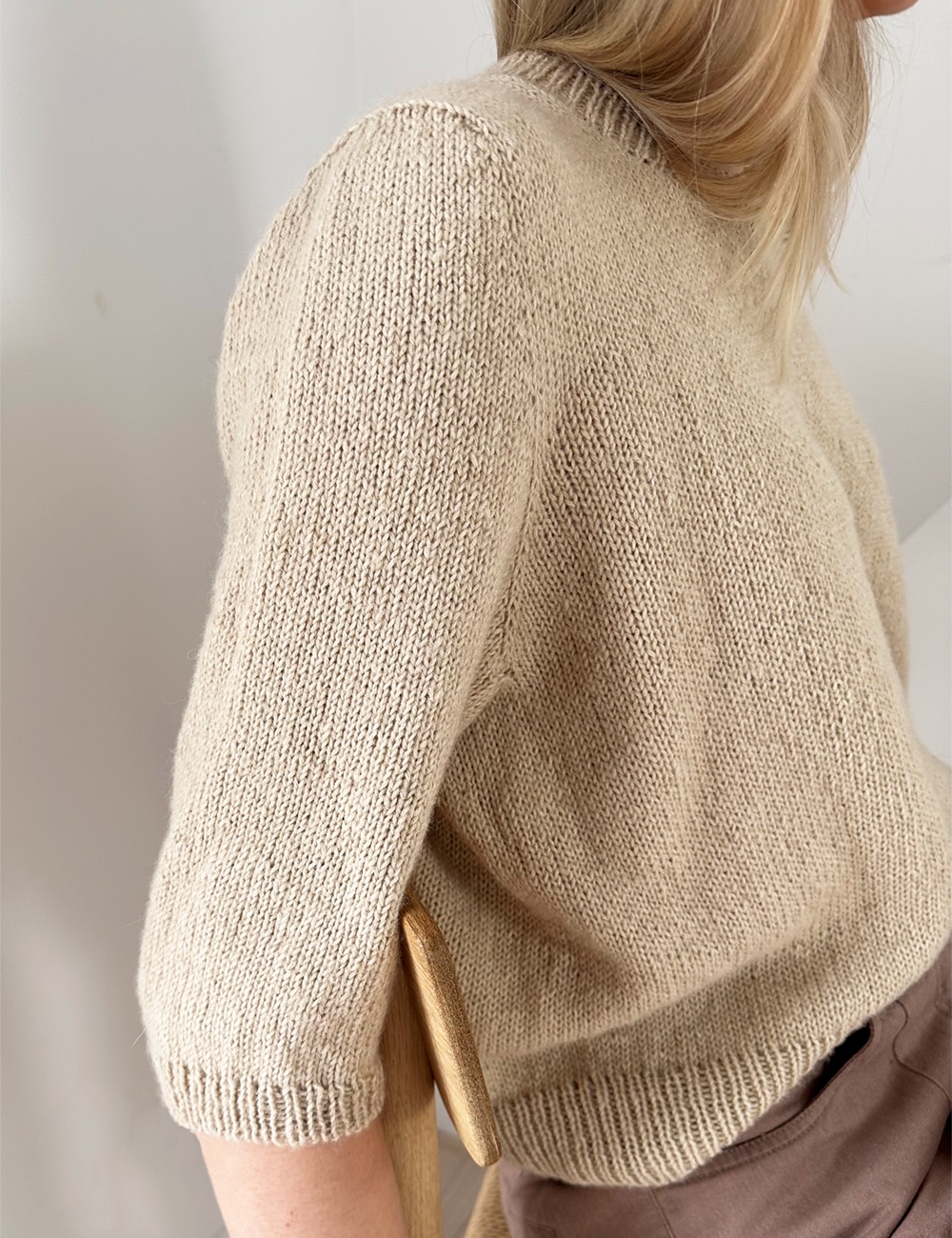 Maria Blouse knitting pattern (english) - leknit