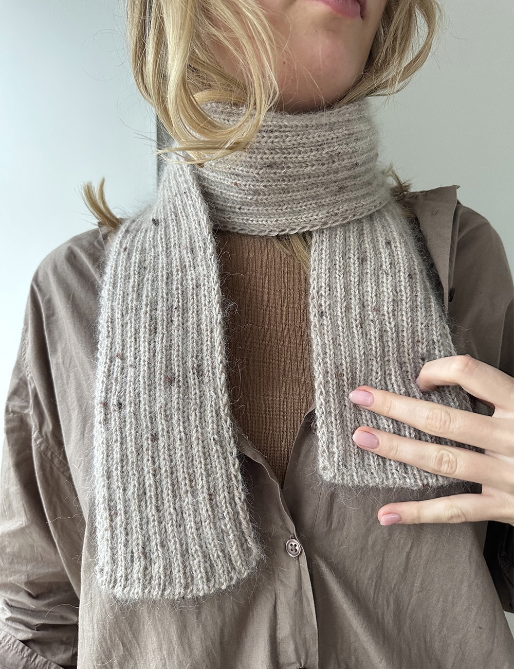 NKNIT nknit   scarf collar KNIT② NKNIT nknit scarf collar KNIT②