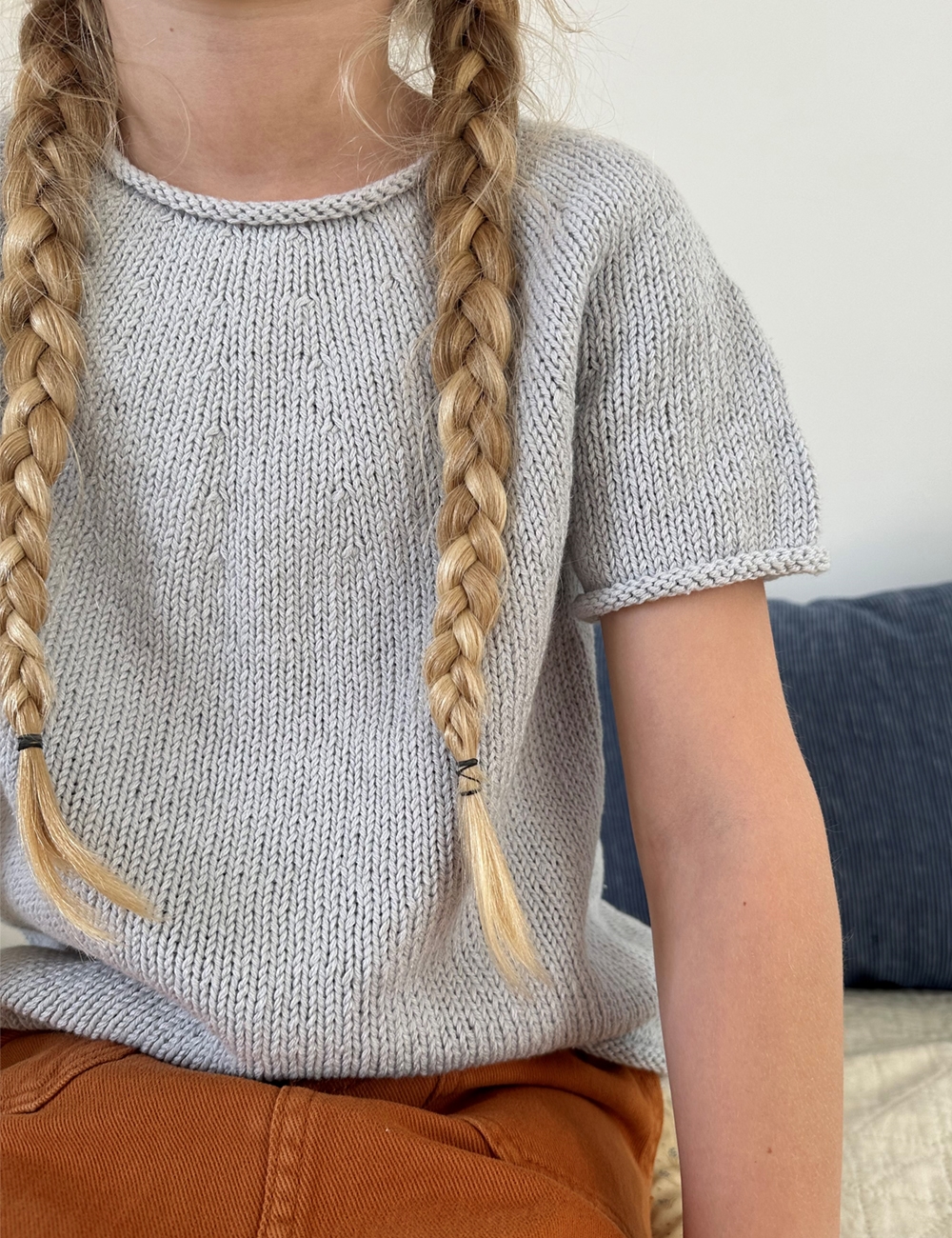 【plage】 RIAM KNIT T 110gsm 80%Polyester 20%Cotton Rib Knit Fabric 150cm LW2157
