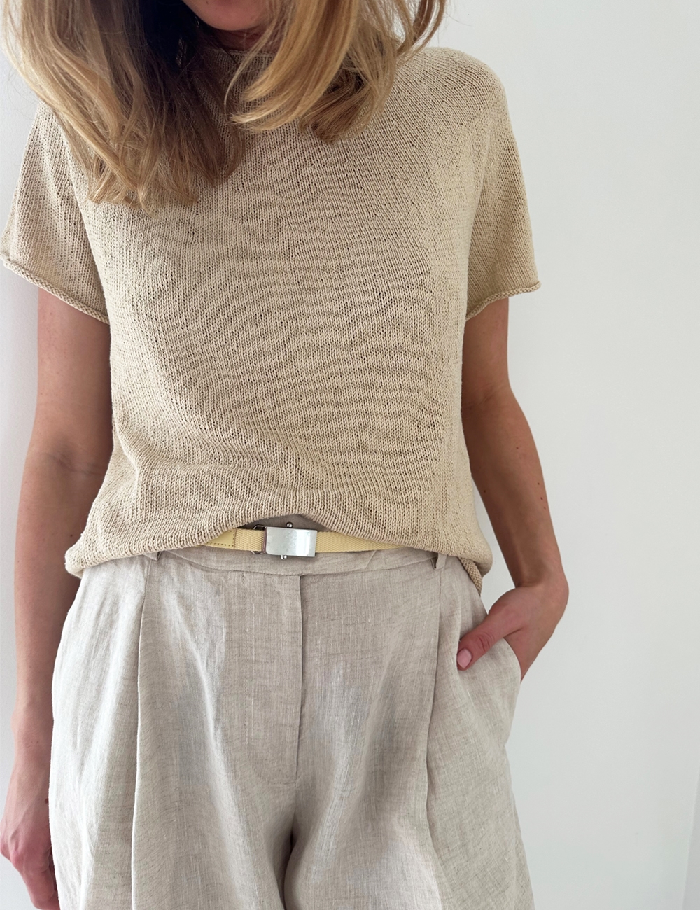 Plain Yoke Tee 28 knitting pattern (english) - leknit