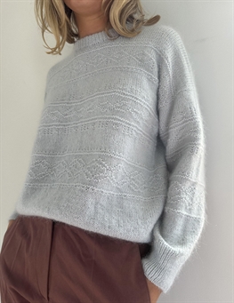 Porcelain Damask Sweater (dansk)