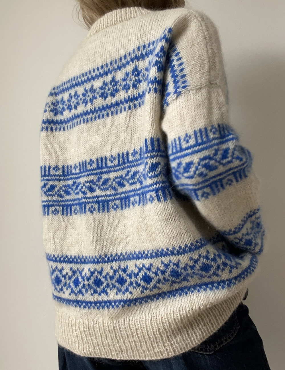 Akkumulerede Bunke af Opdatering Porcelain sweater pattern (english) - Leknit
