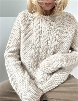 Terracotta sweater knitting pattern (english) - leknit