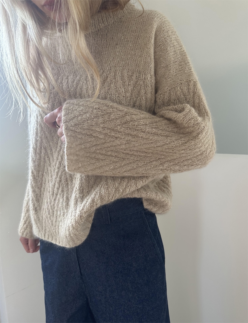 Woodlark sweater knitting pattern (english) Leknit